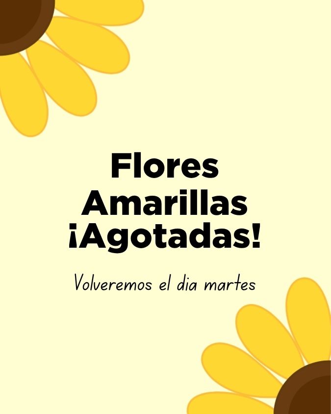 Tarjeta de WhatsApp Mes de las flores amarillas Ilustrado Amarillo